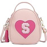 KKXIU Valentines Day Gifts for Kids Gifts for Girls Little Girl Crossbody Bag Small Backpack with Tassel (S)