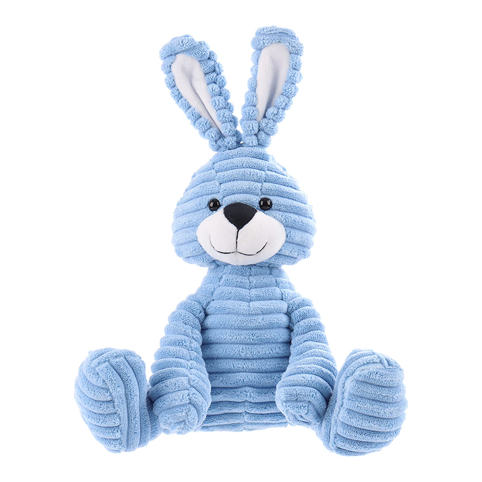 Photo 1 of Apricot Lamb Toys Plush Corduroy Rabbit Bunny Stuffed Animal Soft Cuddly Perfect for Child ?Blue Bunny