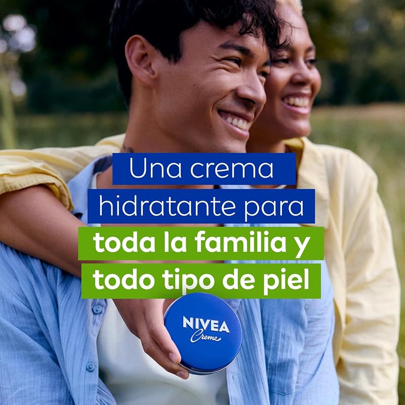 Creme - Creme Hidratante Corporal e Facial - Hidratação Intensiva - Creme Universal Multiusos para Toda a Família - Pele Suave e Hidratada - Uso Diário - Todos os Tipos de Pele - Embalagem de 4 x 75 ml