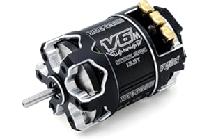 SURPASS HOBBY USA Surpass Hobby Rocket 540 V6M Sensored Brushless Motor, Light-Weight Heat-Resistant Brushless Motor for 1/10 Scale RC Racing Car (Shaft 3.175mm, 13.5T KV)