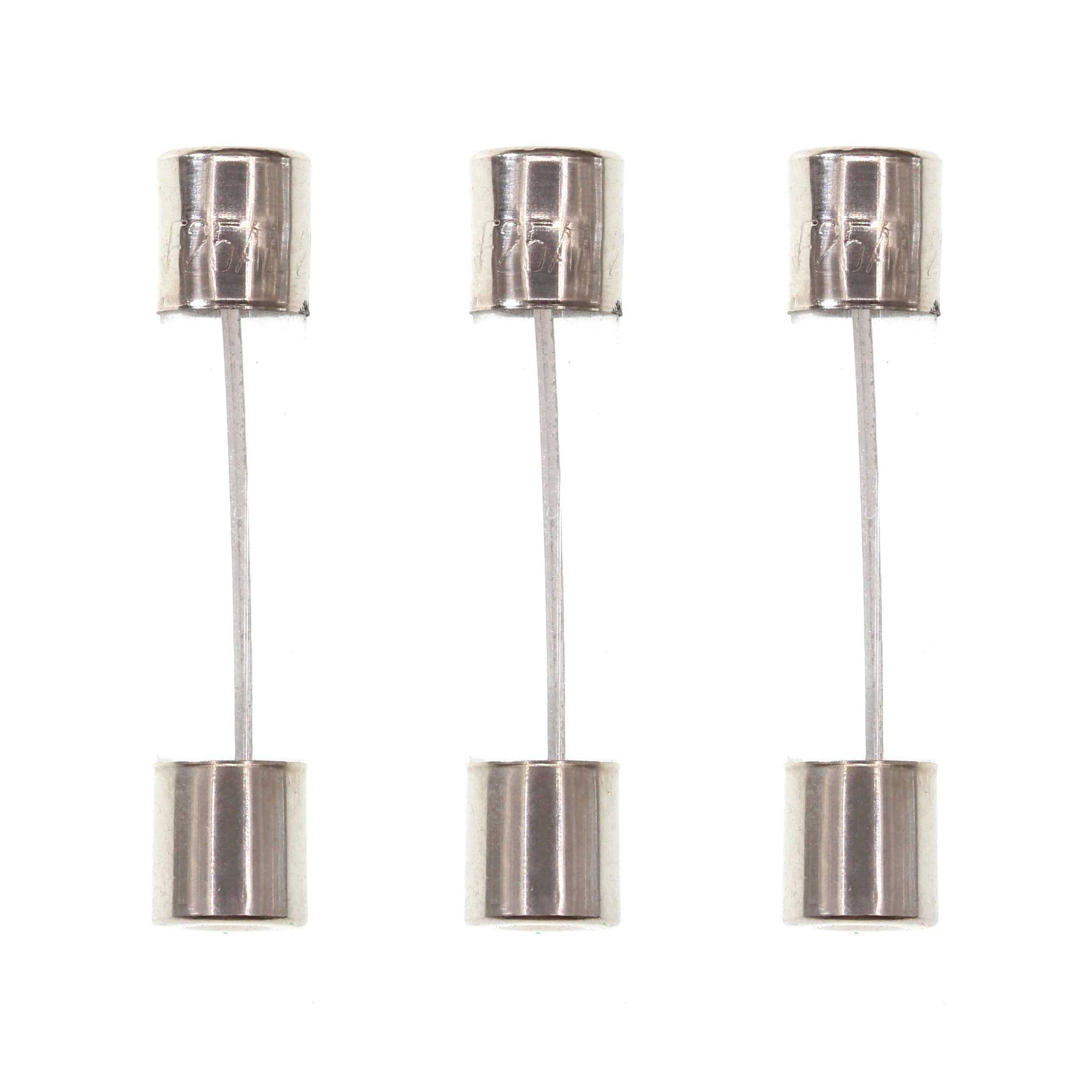 HUABAN 25 Pieces F25AL250V 25A 25 Amp 250V 6 * 30mm Fast-Blow Glass Fuse