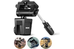 NEEWER Car Window Mount Holder for Spotting Scope with Pan Handle, Heavy Duty Suitable for SLR Camera and Telescope, 360° Pan