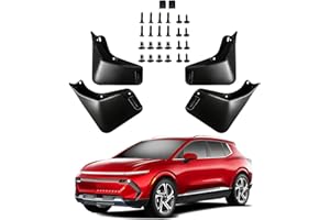 BZKXA Mud Flaps for Chevrolet Equinox EV 2024-2025,Upgraded Mudflaps Wheel Tire Splash Guards for Chevy Equinox EV Exterior A