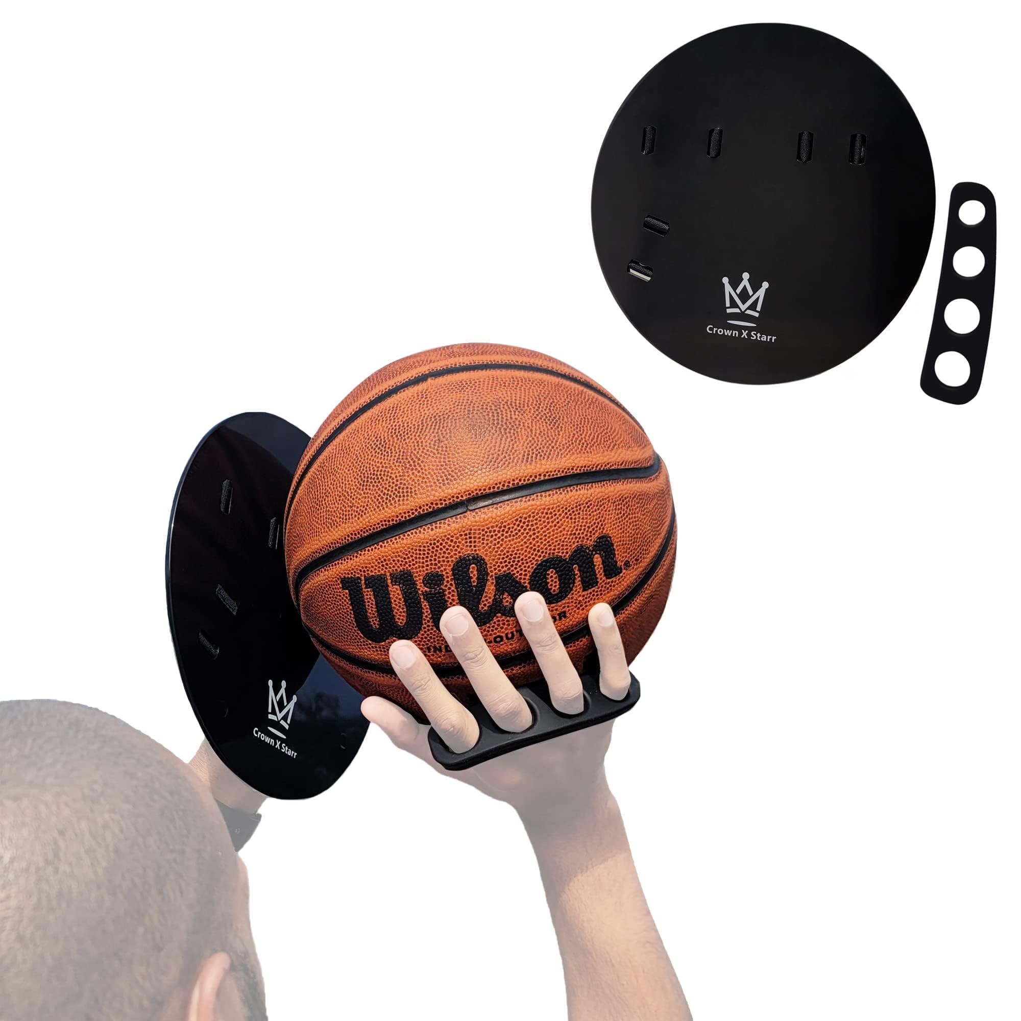 Photo 1 of Crown x Starr Basketball Shooting Off Hand Trainer - for Right Handed Shooters, Eliminate Off Hand Interference - with Bonus 5.3" Shooting Aid