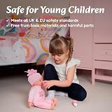 Molly Dolly 40cm Talking Baby Doll with Feeding Accessories Set view 5