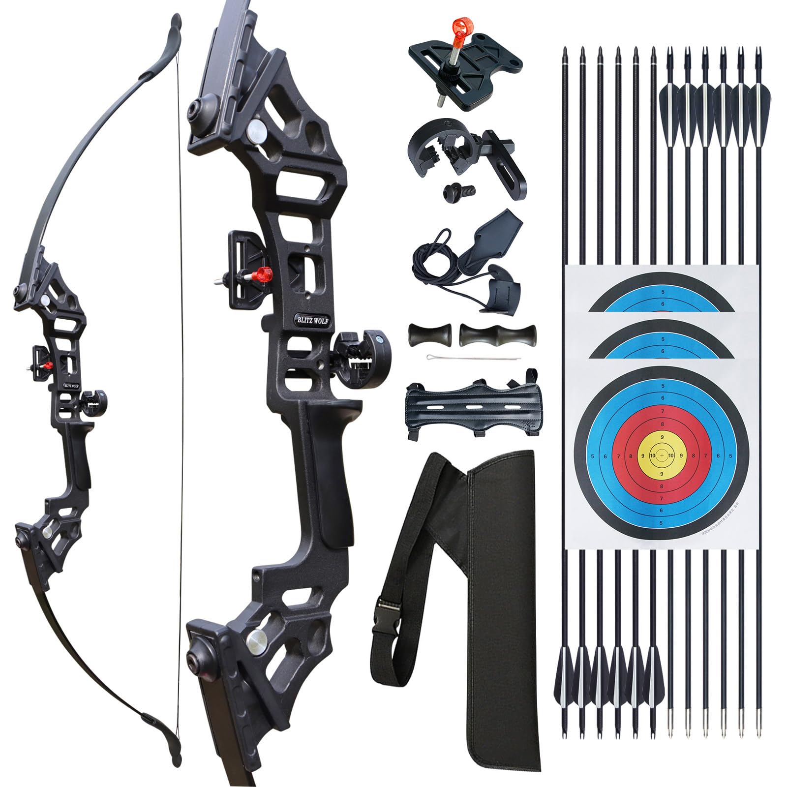 TopArchery 62” 40 lb recurve bow