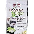 Marshall Pet Products Goodbye Odor Natural Odor Reducing Semi Moist Chew Treat Supplements with Chicken Flavor, for Ferrets, 2.5 oz