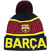 Icon Sports Officially Licensed FC Barcelona Soccer Beanie - Unisex Kids