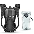 Hydration Backpack Hydration Pack Water Backpack with 2L(70-Ounce) Hydration Bladder for Men Women Kids for Running Hiking Biking Climbing