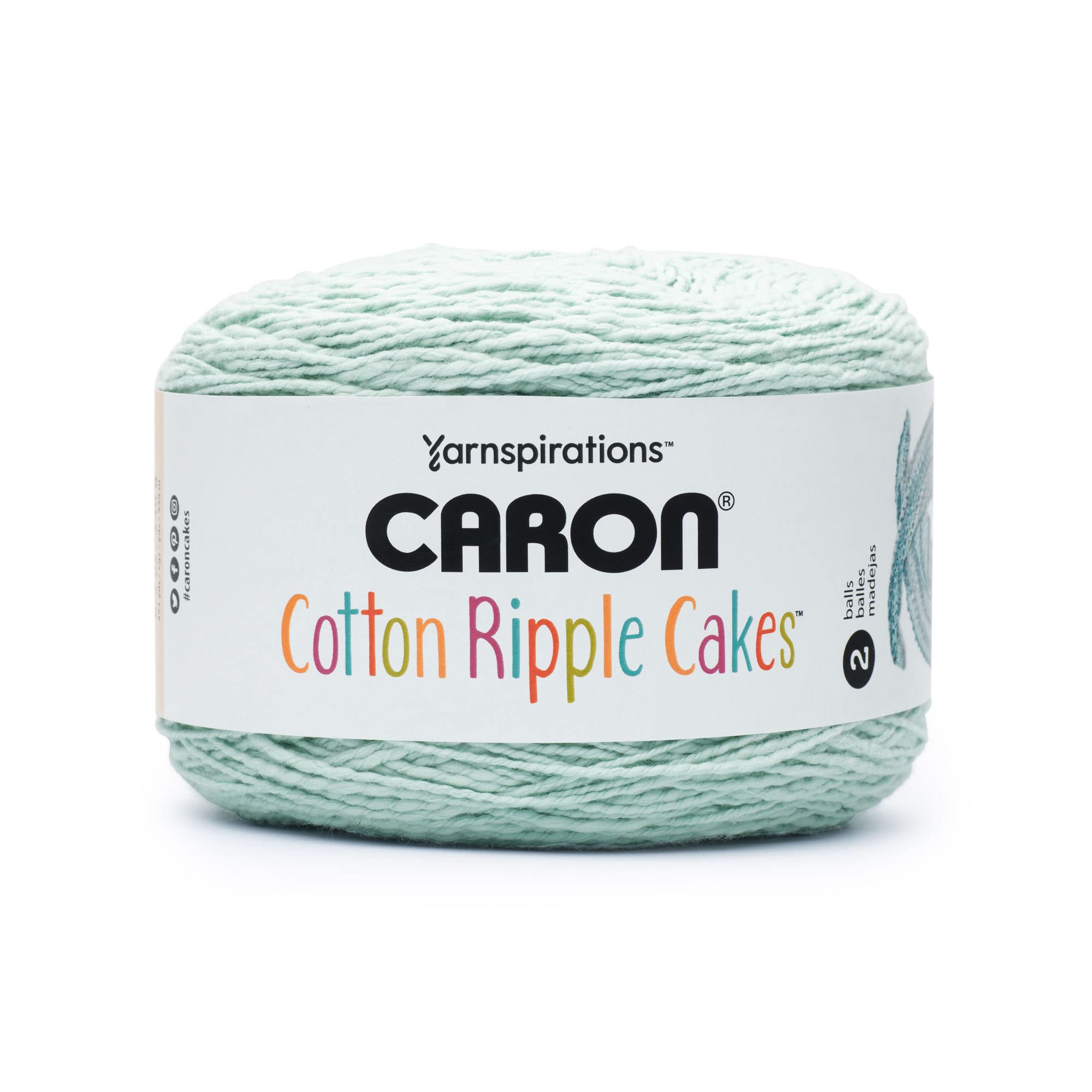 Caron Cotton Ripple Cakes - Clearview