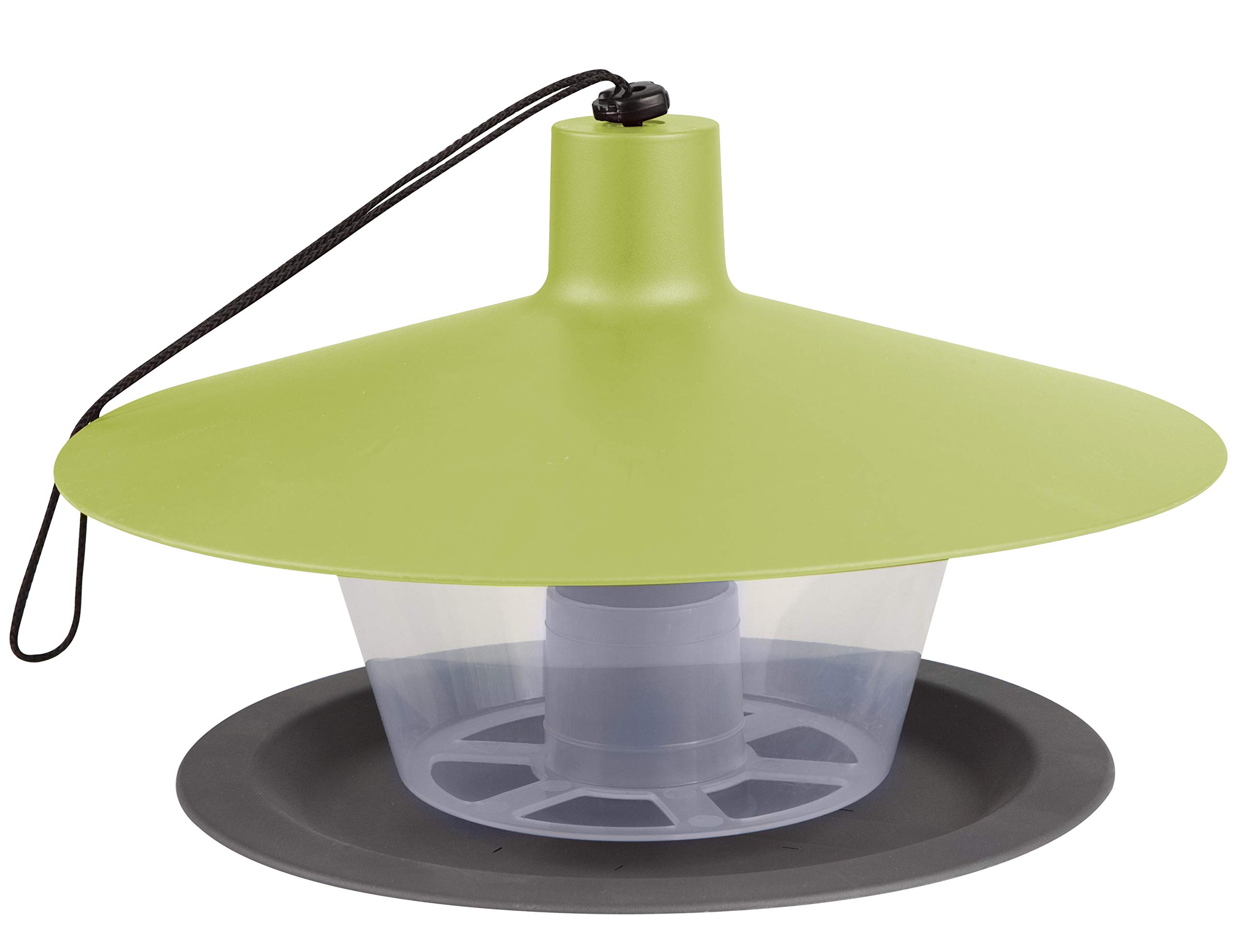 Windhager Urban Life 07068 Bird Feeder Silo, Bird Feeder for Birds, Modern Feeder in Light Green, 28 x 28 x 17 cm
