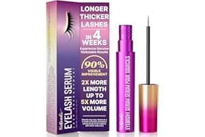 Premium Eyelash Serum and Eyebrow Enhancer by VieBeauti, Lash boost Serum for Fuller and Thicker Lashes & Brows (3ML)