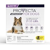 Provecta&reg; Advanced Flea &amp; Tick for Large Dogs 21-55 lbs, 4-Month Supply