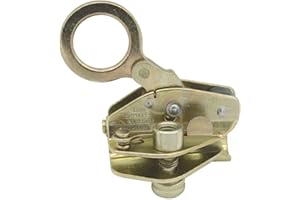 Lanyarco 25KN Heavy Duty Outdoor Rock Climbing Tree Arborist 1/2" - 5/8" Rope Grab Ascender Rigger Mountaineering Fall Protection Gear