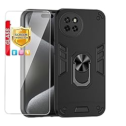 vbsyuwsa Compatible with itel S23 4G Case,Tempered