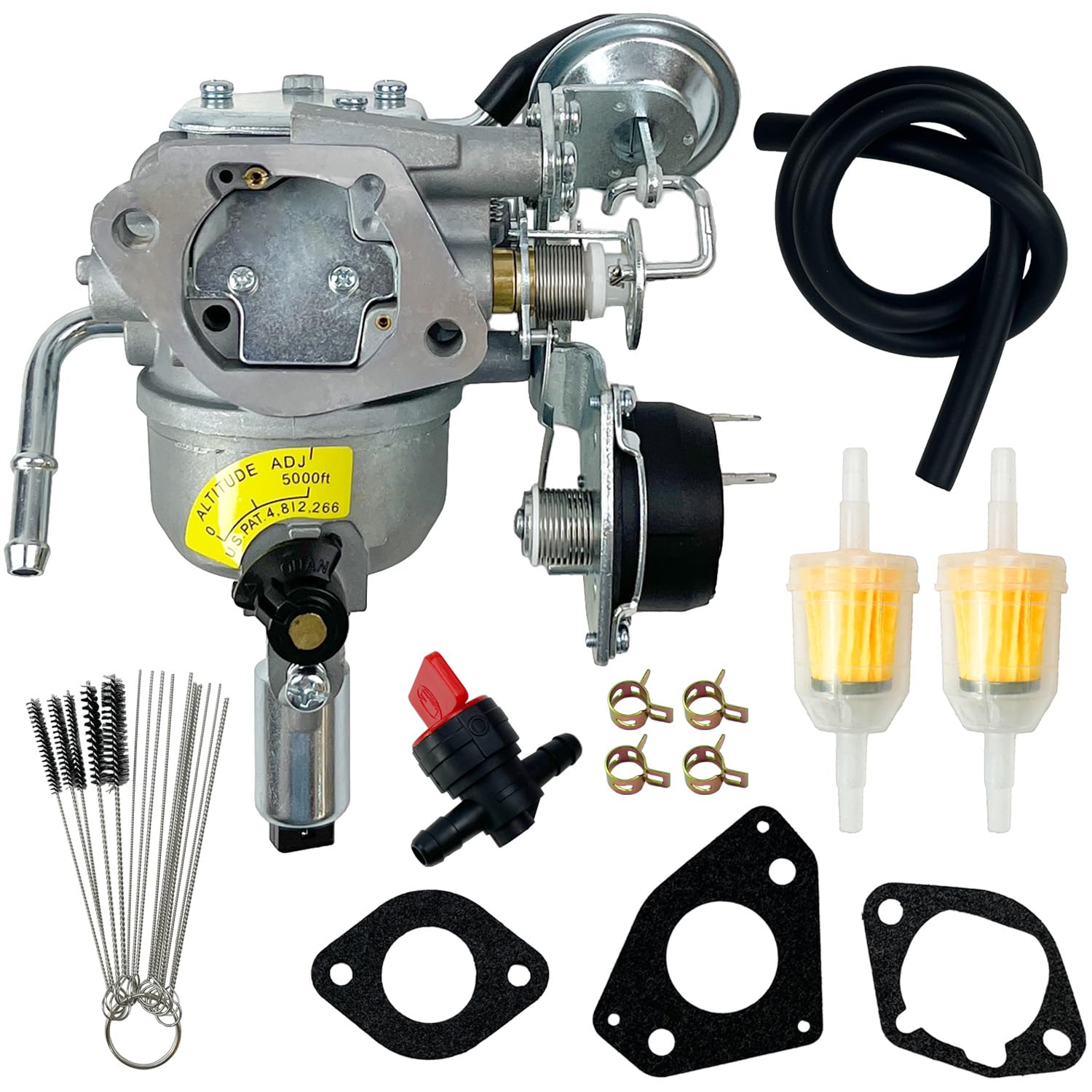 Photo 1 of LLANNDER Carburetor Fits for Onan 5500 7000 Grand Marquis Gold Generator HGJAA HGJAB-901D HGJAB-900 HGJAC 5.5HGJAB-6755K Replaces 541-0765, 146-0774, 141-0983 With Cleaning Brush and Gaskets