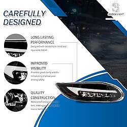 Shocklight LED DRL Fog Lights Compatible with