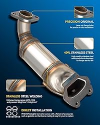 PHILTOP Front and Rear Catalytic Converter Kit