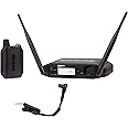 Shure GLXD14+/B98 Dual Band Digital Wireless Microphone System for Brass, Woodwinds, Percussion - 12-Hour Battery Life, 100 ft Range | Clip-on Instrument Mic, Single Channel Receiver (GLXD14+/B98-Z3)
