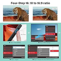 InnoView Portable Monitor 16" 2K 120Hz Built-in
