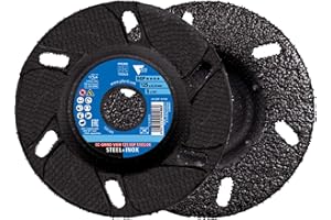 Pferd CC-Grind® View, 5" x 7/8, SGP STEELOX VICTOGRAIN®, Ceramic - High-Performance Abrasive Disc for Aggressive Grinding - P