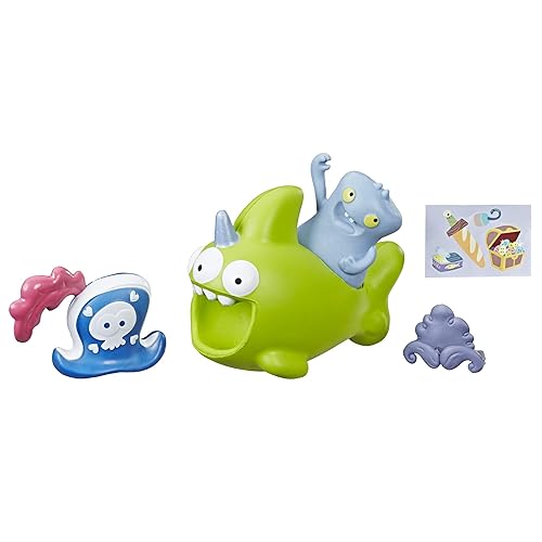 Hasbro Toys Uglydolls BABO Squish &-Go Sharwhal, Toy Figures