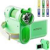 Hideal HP60 IPS Microscope for Kids: [Auto On & Off] [3-in-1] 2" Portable Handheld Microscope Miniscope, Pocket Mini Scope Educational Science Kit, Christmas Birthday Gifts for Kids, PC View, Green