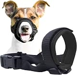 GoodBoy Gentle Muzzle Guard for Dogs XS Grey Neoprene Safe Fit Training