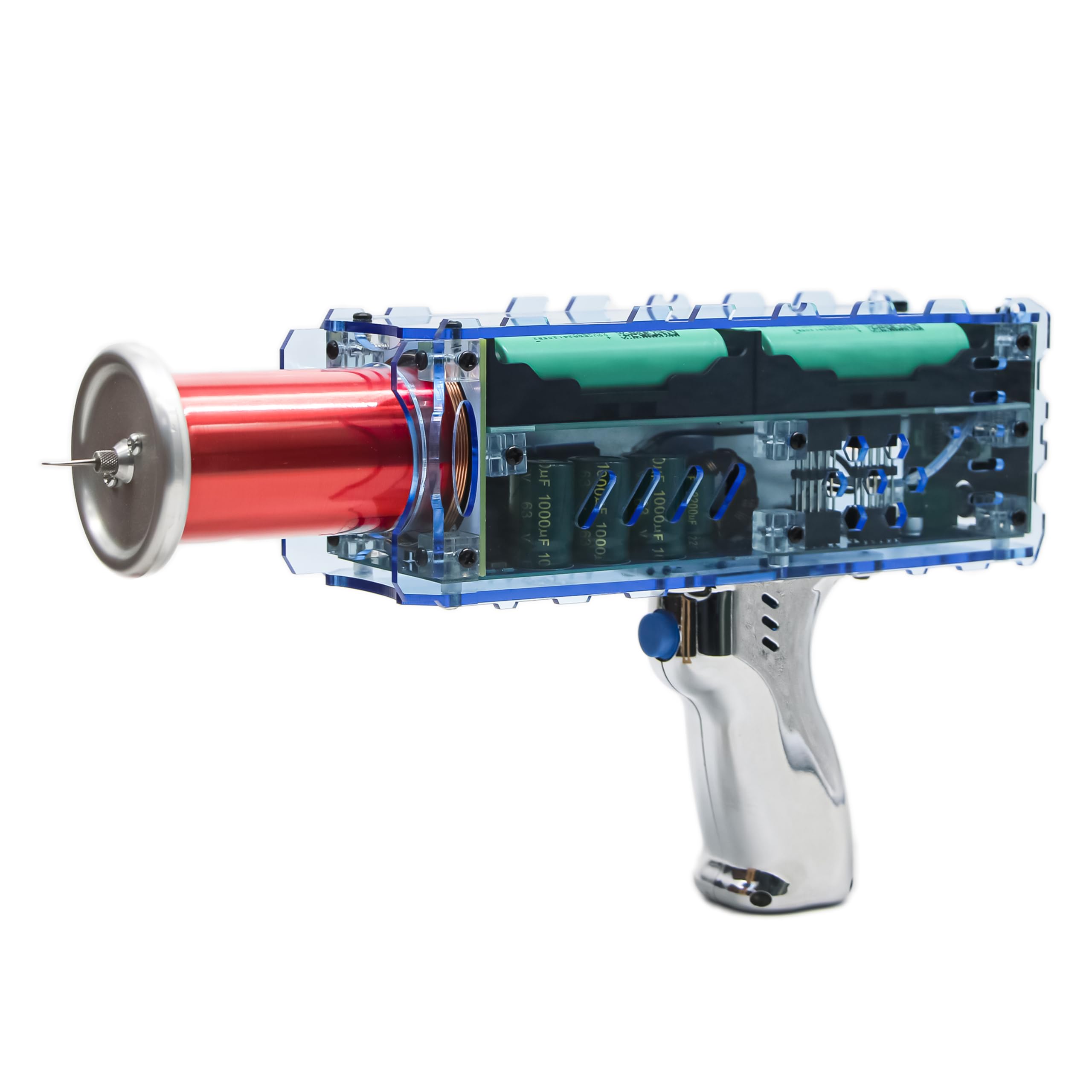 Photo 1 of 2025 Wireless Tesla Coil Gun Pro - 4th Gen Handheld Arc Generator, 10cm Adjustable Lightning, 2900mAh Rechargeable Battery, Safe Touch Mode for Science Education & Experiments