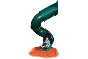 Swing-N-Slide 7 ft.Turbo Tube Slide , Green