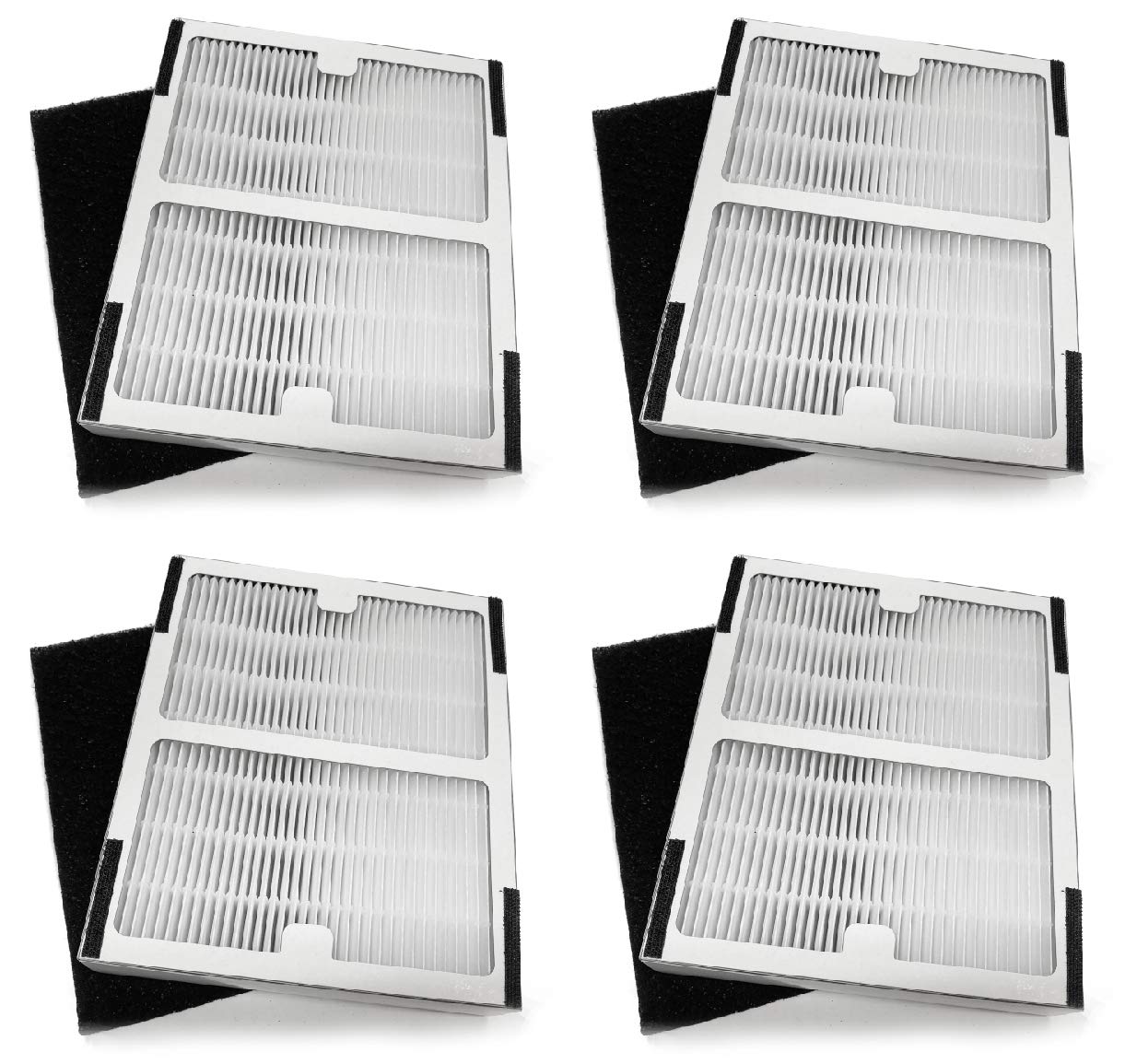 Photo 1 of Nispira IAF-H-100B HEPA Carbon B Filter Set Replacement Compatible with Idylis B Air Purifier AC-2125, AC-2126, IAP-10-125, IAP-10-050, IAP-10-150, 4 Sets