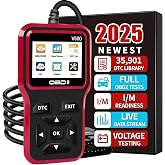 OBD2 Scanner Diagnostic Tool - Check Engine Light Code Scanner Tool with Reset, DTC, Data Stream, I/M Readiness, Car &amp; Truck Scan Tool for All Vehicles Since 1996, escaner automotriz