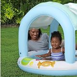 Bestway Candy Theme Inflatable Paddling Pool with Shade 34L 1.04m x 84cm view 3