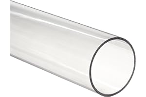 Small Parts - TPC-063/12-36 Clear Polycarbonate Tubing, 5/8" ID, 3/4" OD, 1/16" Wall, 3' Length