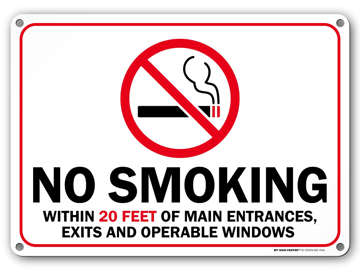 The 7 Best No Smoking Within 50 Feet Of Building Enterance With Left Arrow