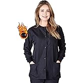 Women's Scrub Jacket Warm Up Medical Scrub Jackets for Women