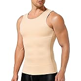 TAILONG Compression Shirt Men Shapewear Slimming Body Shaper Vest Compression Tank Top Undershirt