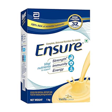 Ensure Balanced Adult Nutrition Health Drink - 1 kg (Vanilla)