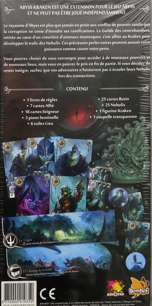BOMBYX Jeu Abyss : Kraken (Extension) – BigaMart