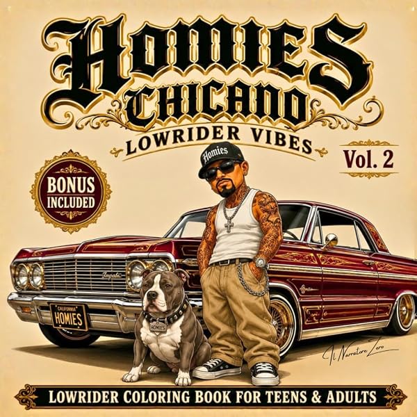Amazon.com: Homies 2: Teens and Adults Stress relief coloring book