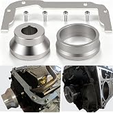 Bonbo Front and Rear Cover Billet Alignment Tool &amp; Oil Pan Alignment Tool Fits for LS Series Engines 4.8 5.3 5.7 6.0 LS1 LS2 LS3 LS6 L99 LS9 LSA LQ4