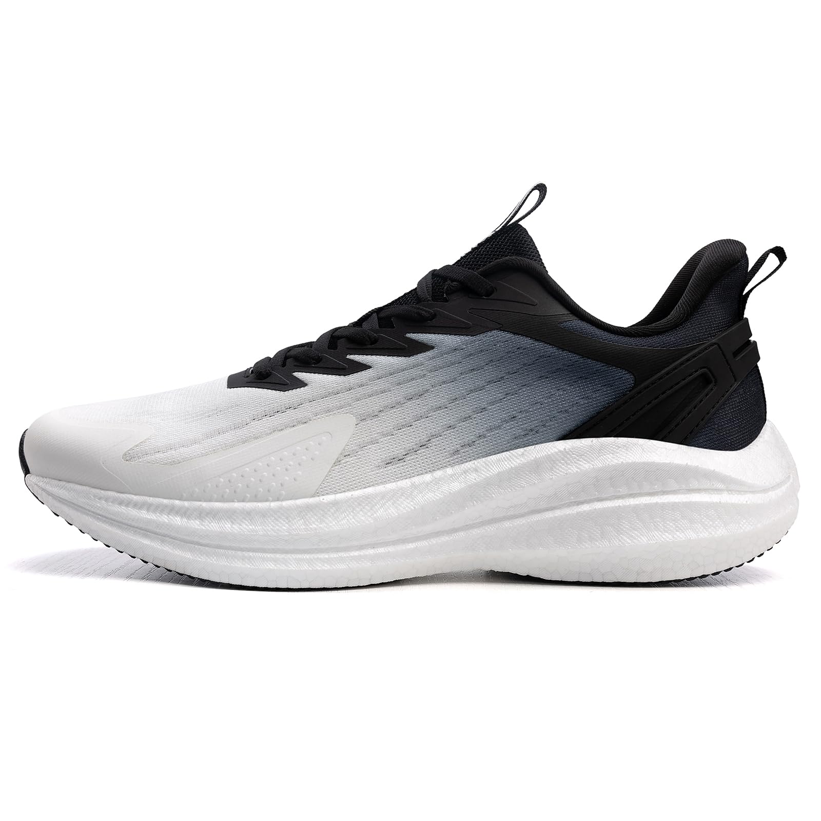 Photo 1 of SZ 10.5 OUTJET Men's Lightweight Running Shoes - Breathable Athletic Sneakers for Workout, Gym & Daily Walking, Comfortable Cushioned Midsole with Non-Slip Design Black NOT IN CORRECT PKG
