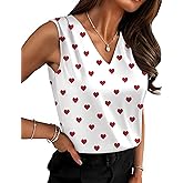 Zeagoo Women's Silk Satin Camisole Tank Tops V Neck Pleated Dressy Casual Sleeveless Blouses Summer Business Work Shirts