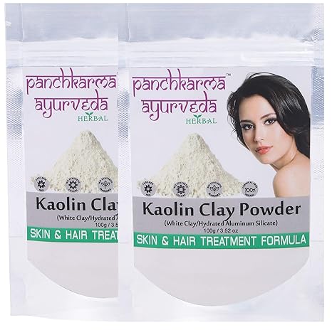 Panchkarma Ayurveda Pack Of 2 Herbal Natural Kaolin Clay Powder