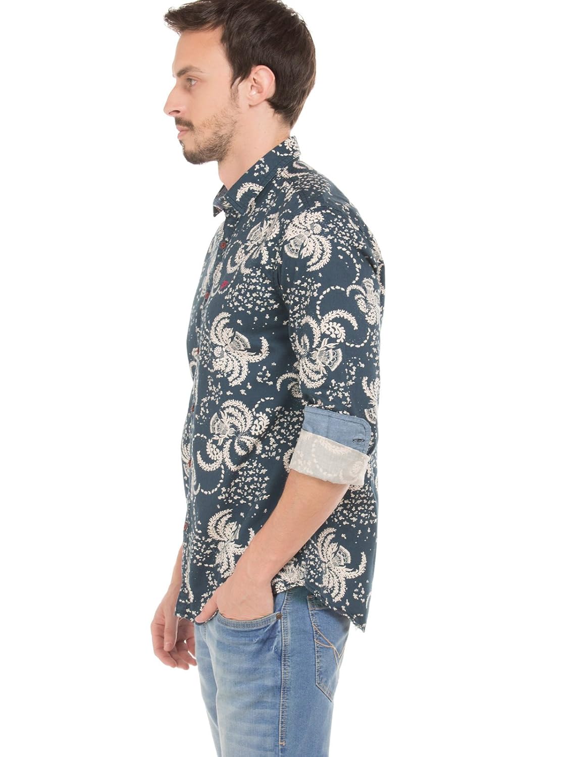 ed hardy men's dress shirt