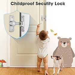 Sliding Barn Door Lock Hardware, 90 Degree Locks