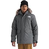THE NORTH FACE Men's McMurdo Parka Waterproof Winter Jacket, 600 Fill Waterfowl Down Insulation, Adjustable 3 Piece Hood