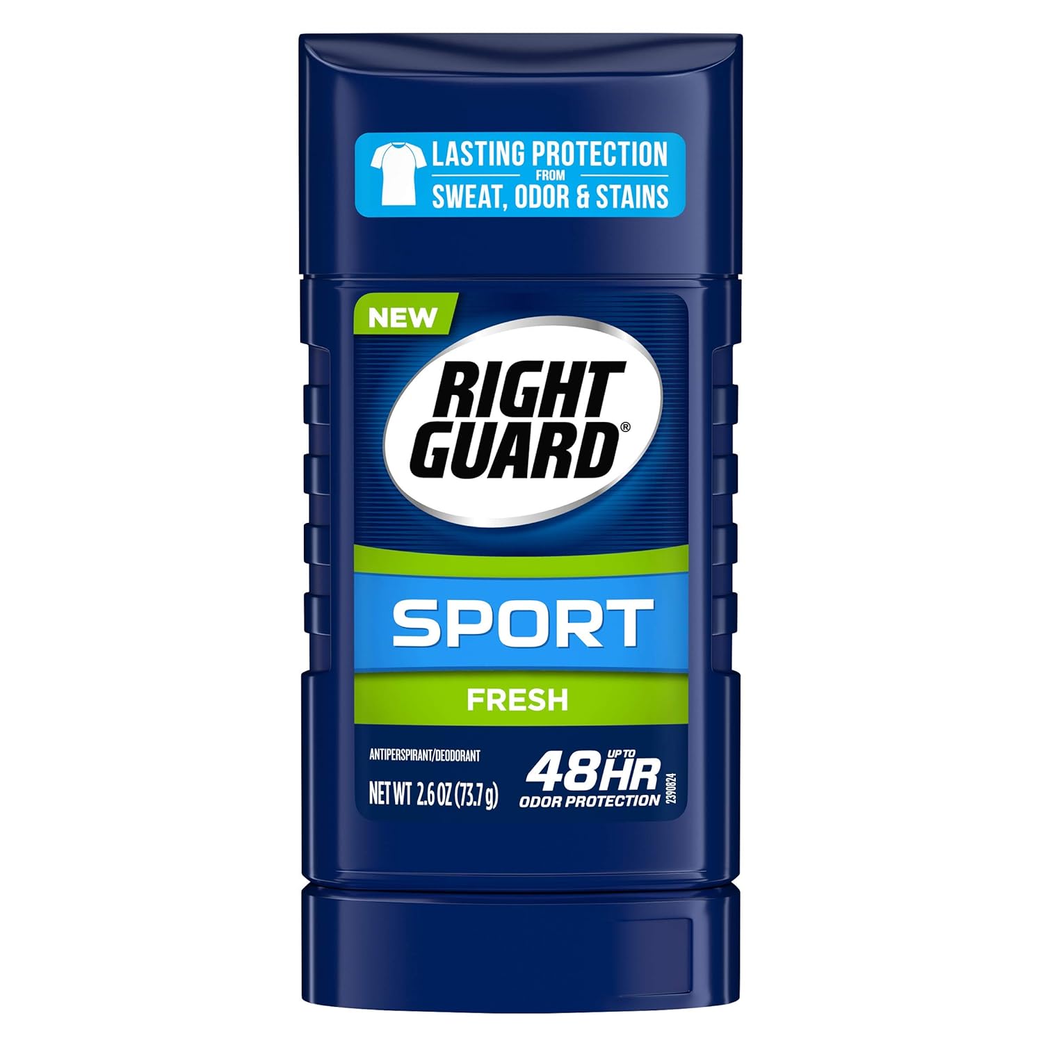 Right Guard Sport Antiperspirant Deodorant Invisible Solid Stick, Fresh, 2.6 Ounce (Pack of 6) : Deodorants And Antiperspirants : Beauty