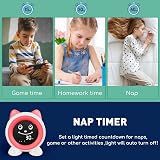 I CODE Time to Wake Kids Alarm Clock with Night Light Nap Timer for 2-10 Years view 6