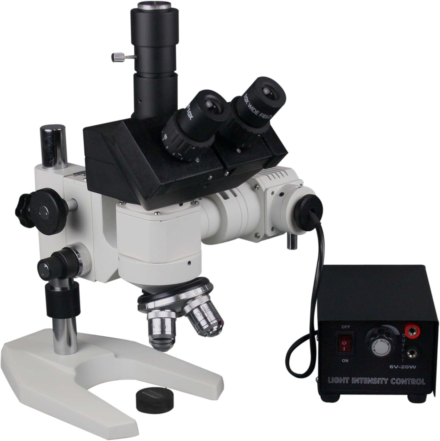 Radical 1200x Trinocular Metallurgy Microscope w 3Mp USB Camera